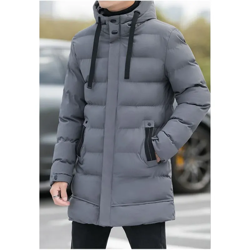 Men's parka winter jacket windproof and warm for the winter