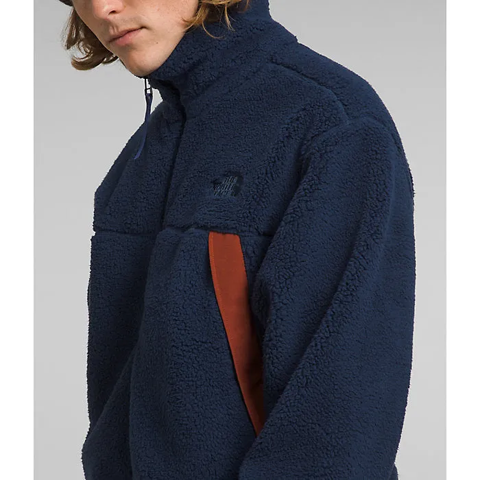 Men's The North Face | Campshire Fleece Jacket | Summit Navy/Brandy Brown