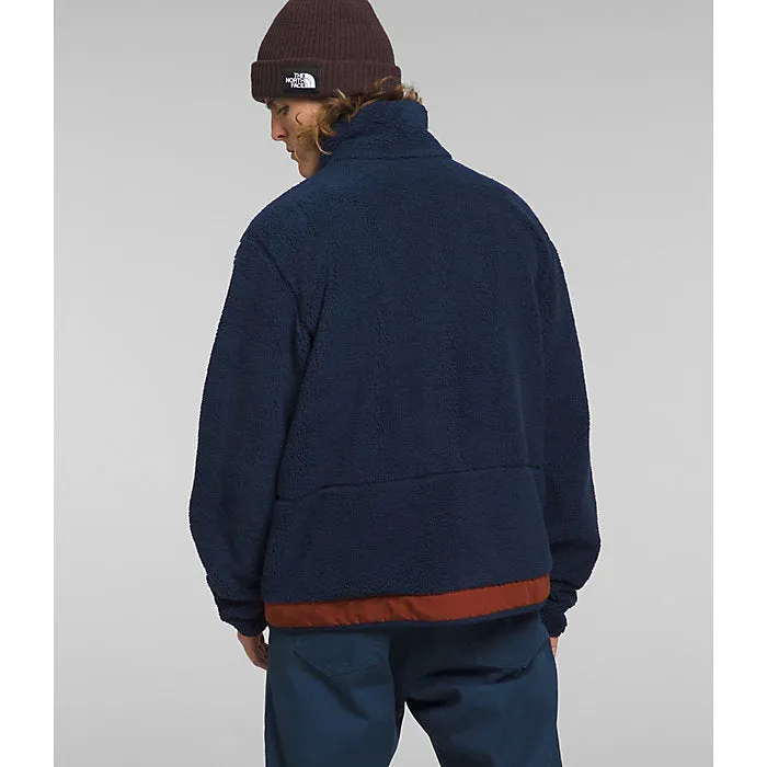 Men's The North Face | Campshire Fleece Jacket | Summit Navy/Brandy Brown