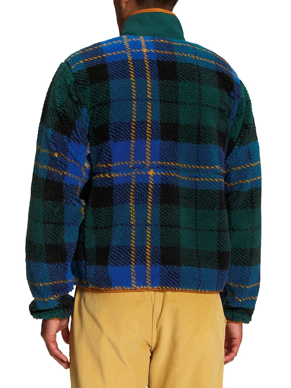 Men's The North Face |Jacquard Extreme Pile Pullover | Ponderosa Green