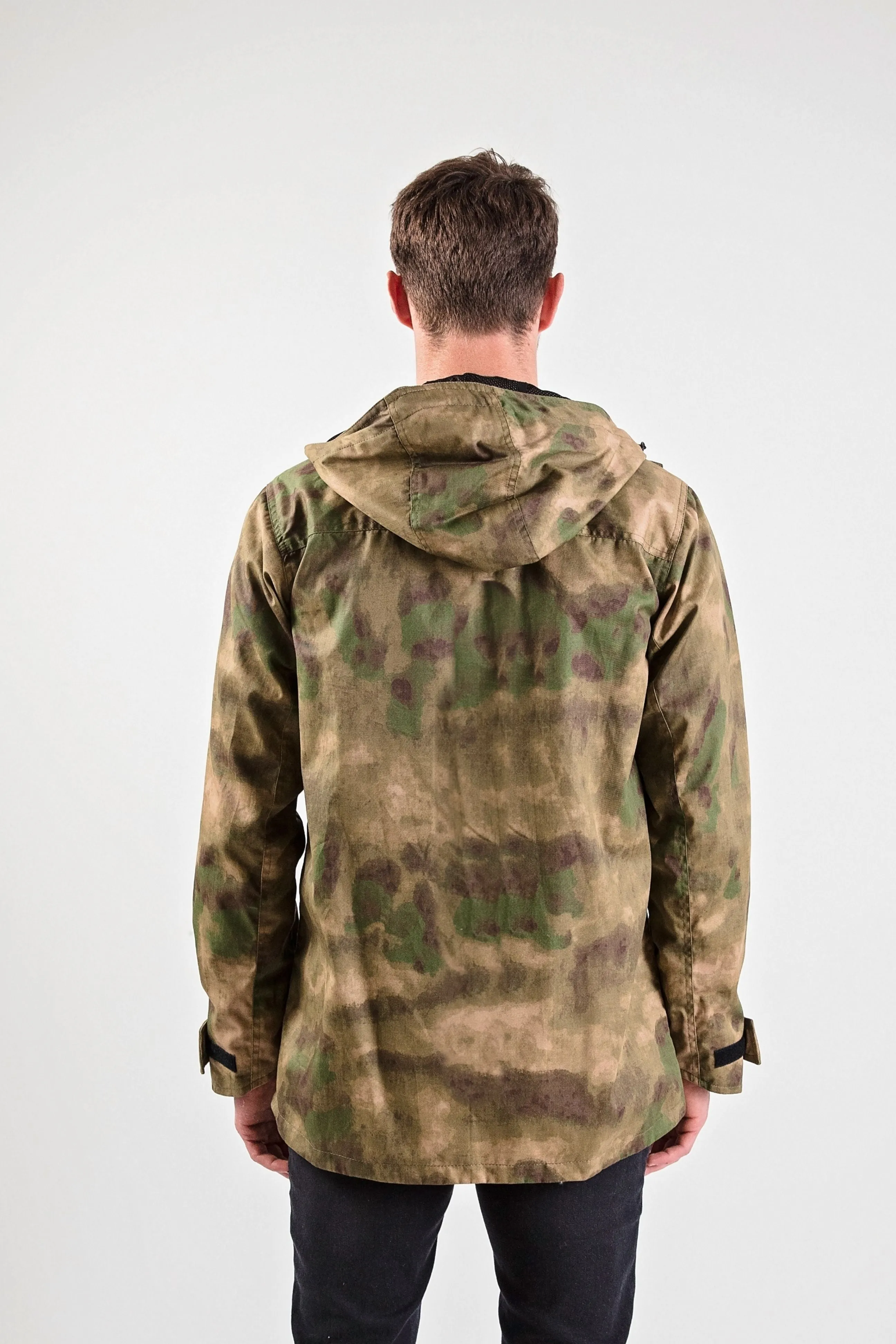 Men's Wax Jacket in Camo