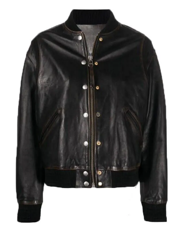 My Name Han So-Hee Leather Jacket