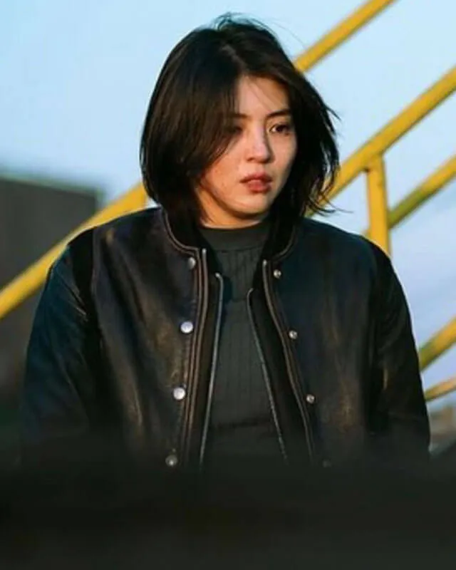 My Name Han So-Hee Leather Jacket