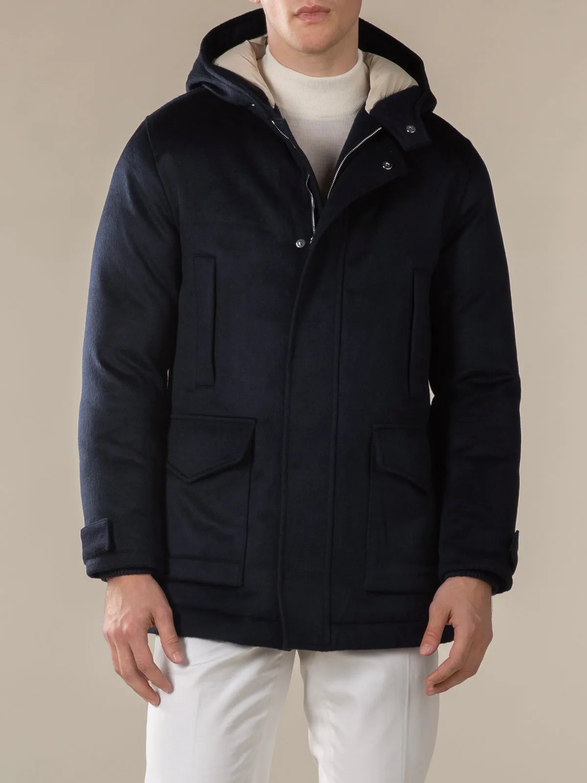 Navy Wintertime Parka