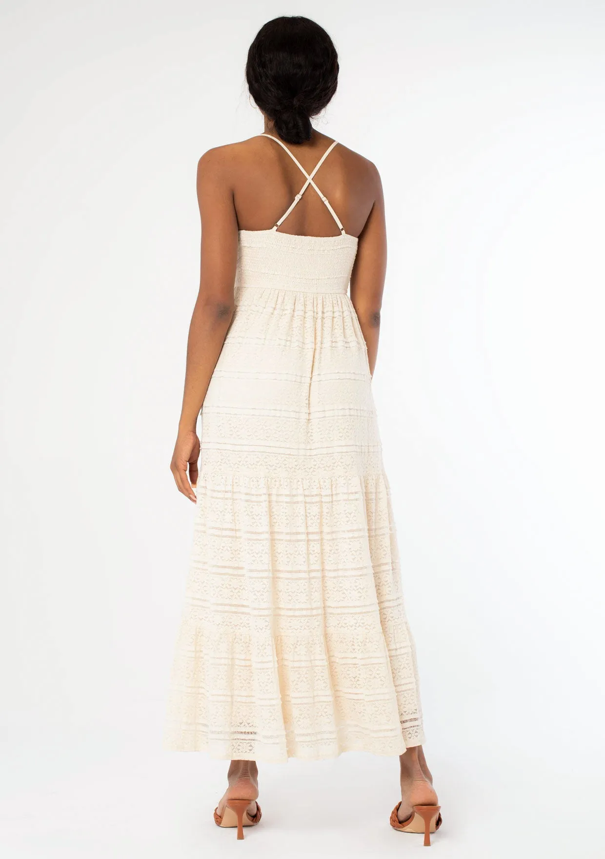 New Romance Lace Maxi Dress