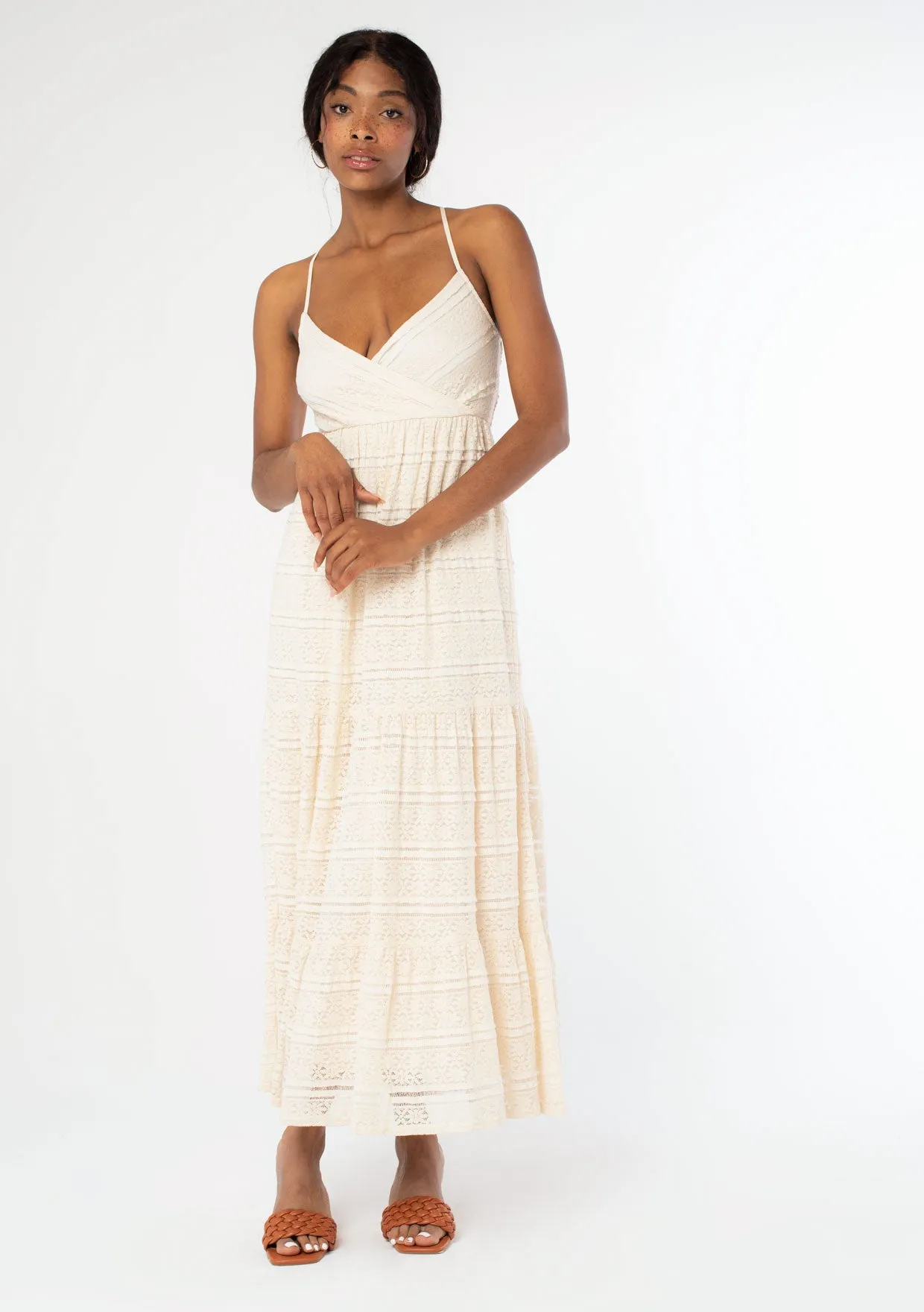 New Romance Lace Maxi Dress