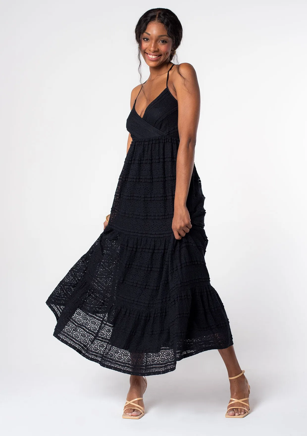 New Romance Lace Maxi Dress