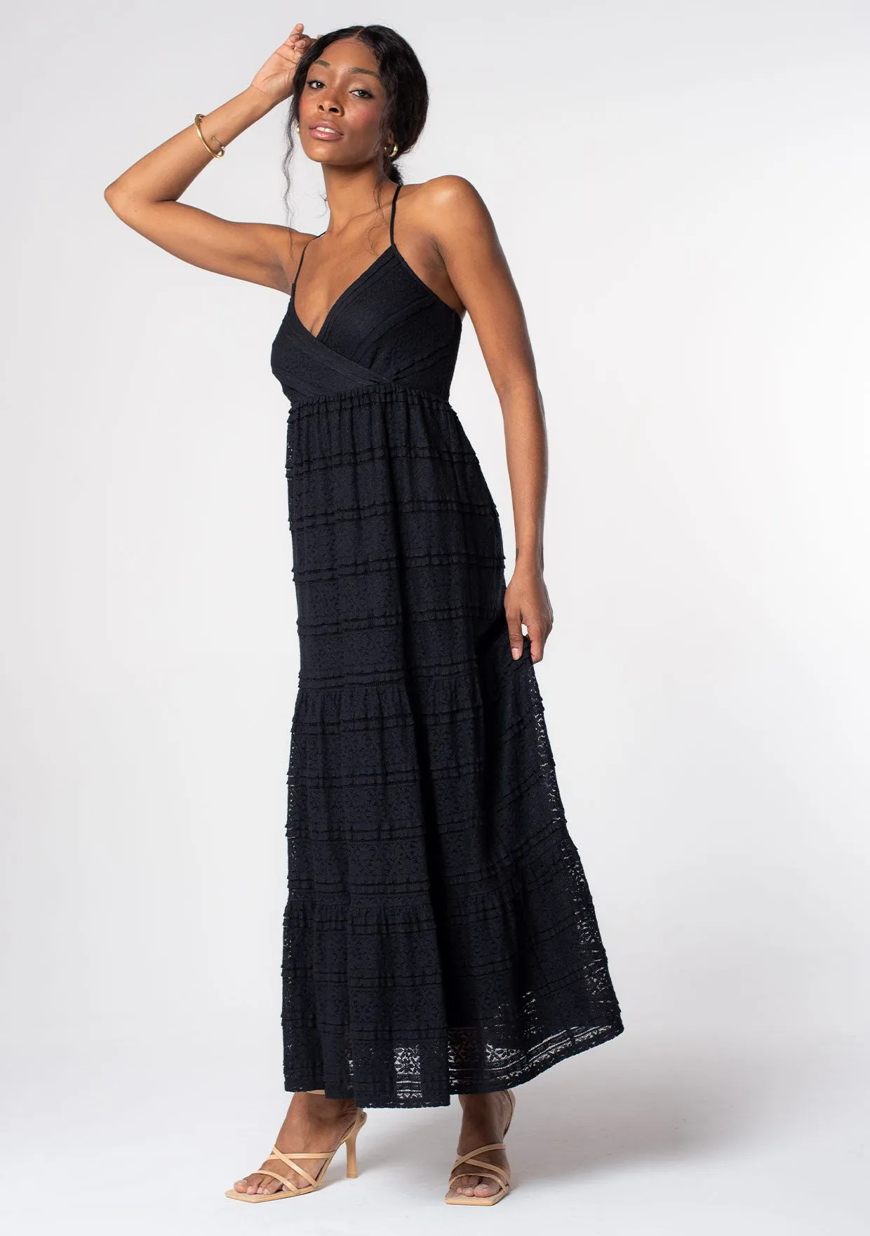 New Romance Lace Maxi Dress