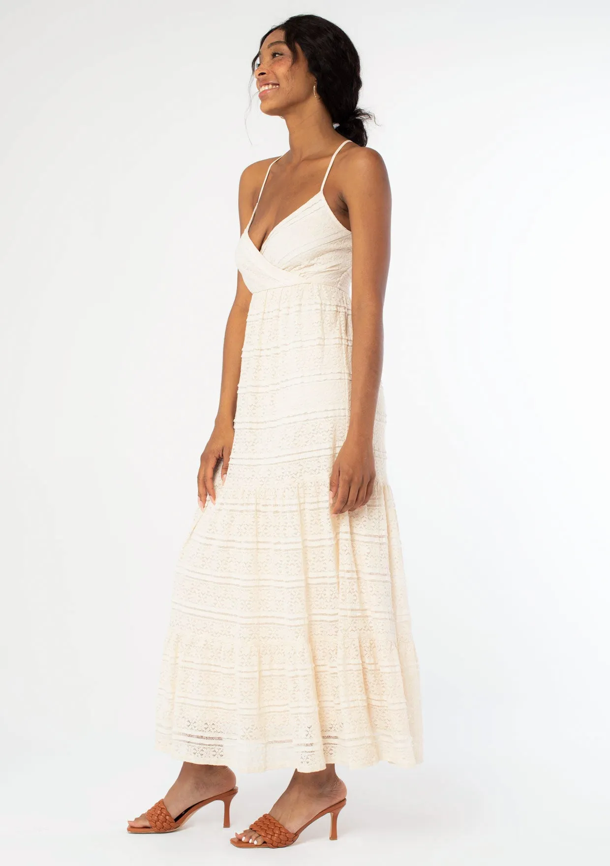 New Romance Lace Maxi Dress