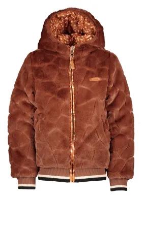 NoNo Bombai reversible hooded bomber jacket