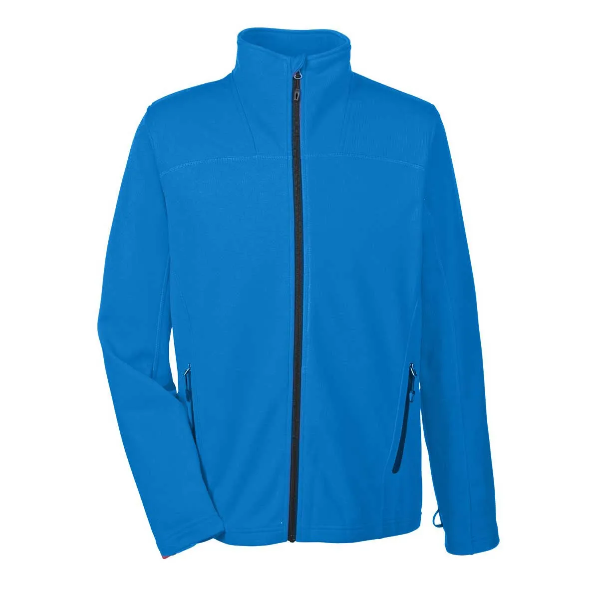 North End Men's Nautical Blue/Platinum Torrent Performance Fleece Jacket