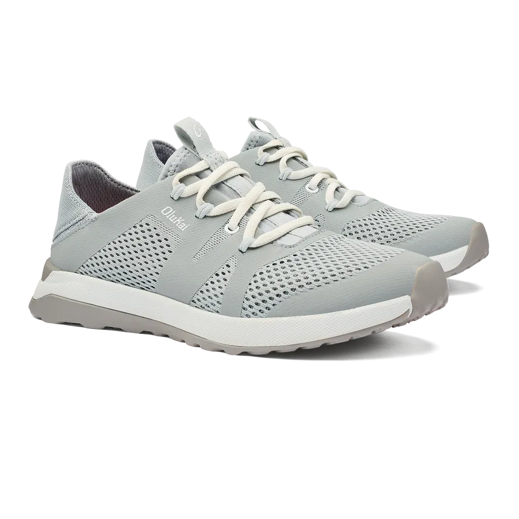 Olukai Women's Huia Sneaker - Pale Grey/Pale Grey 20492-PGPG