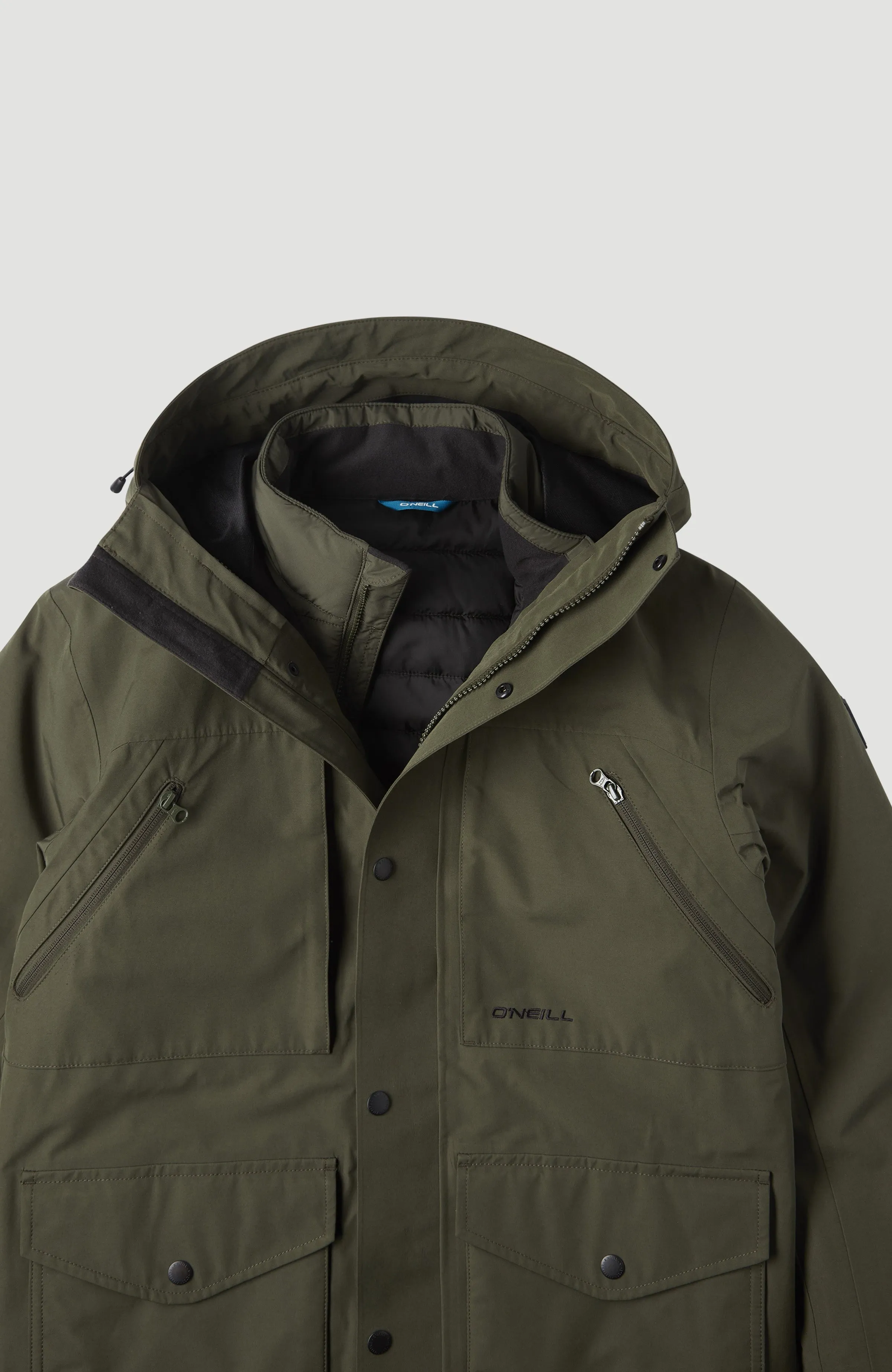 O'Neill TRVLR Series Journey Shell Parka | Forest Night