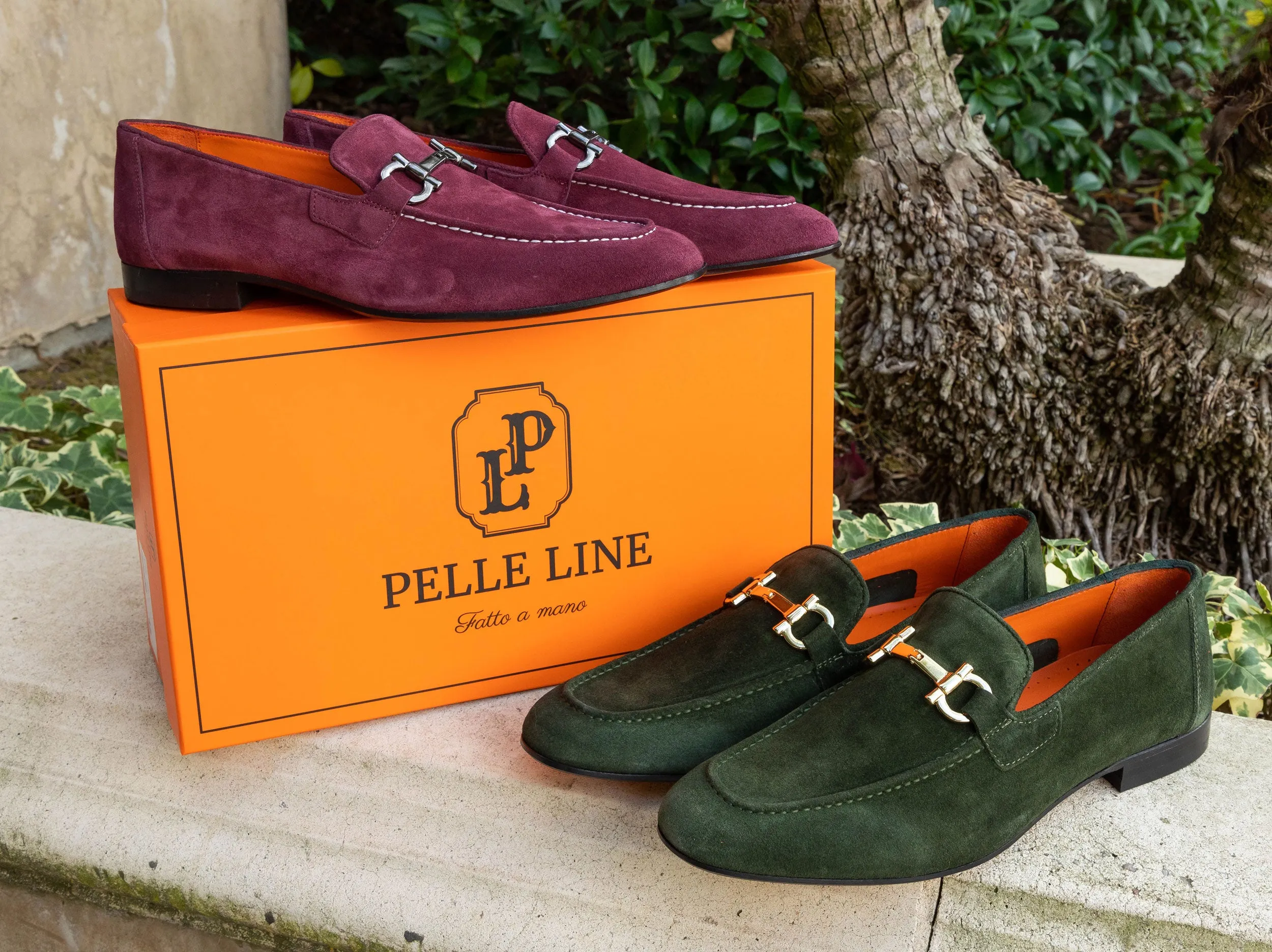 Pelle Suede Loafer Green