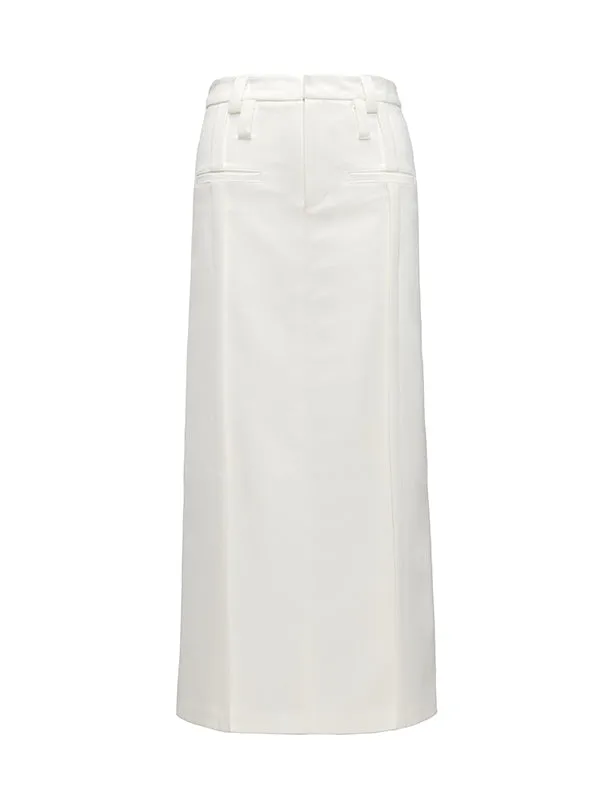 Plain Long Simple Skirt