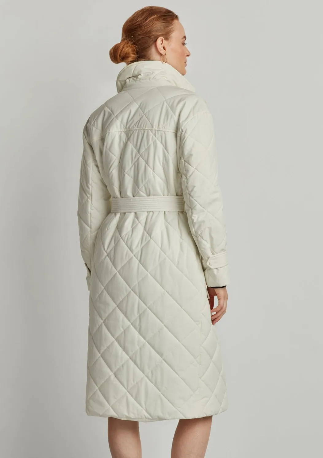 QUILTED TRENCH COAT