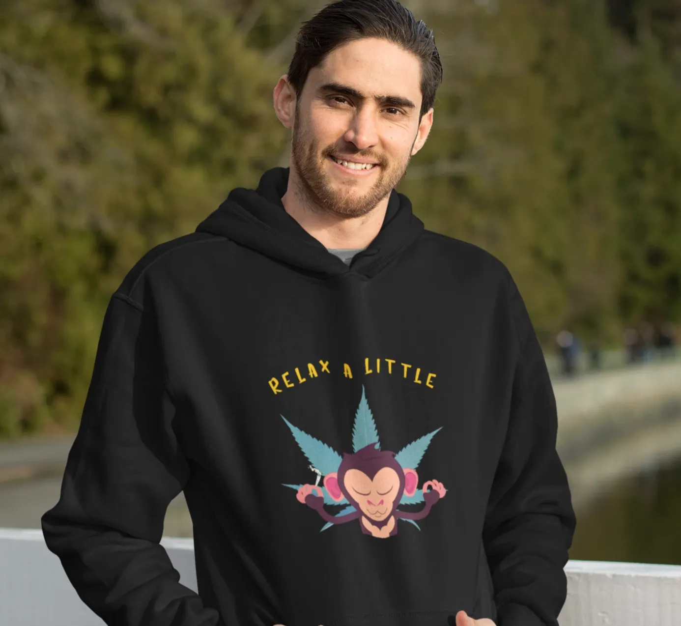 "RELAX A LITTLE" - WINTER HOODIES