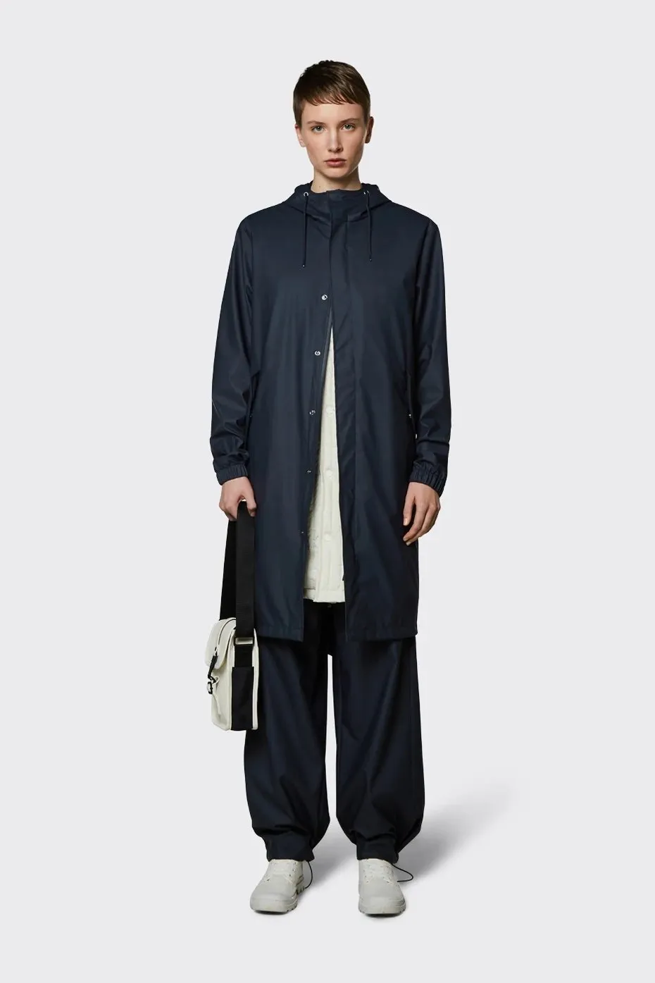 Rains - Fishtail Parka - Navy