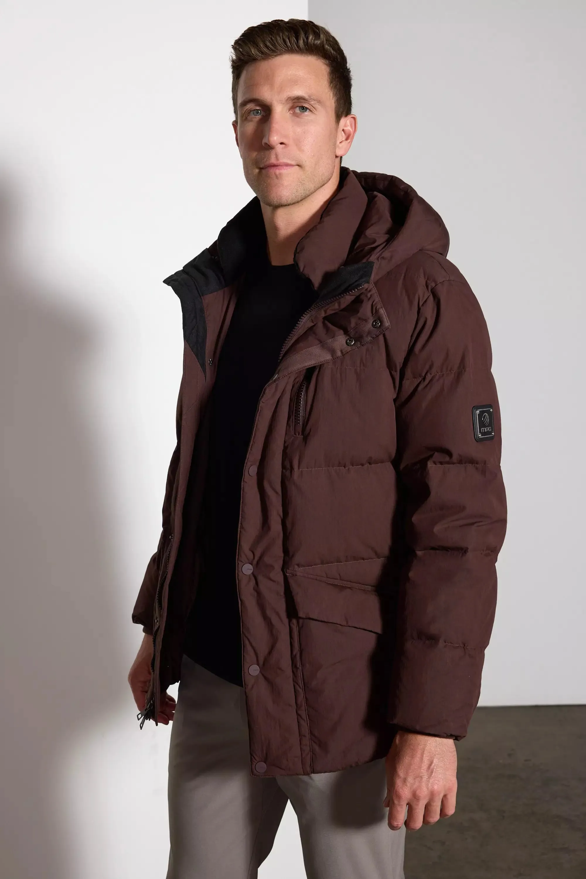 RDS Down Cargo Parka - Chocolate Brown