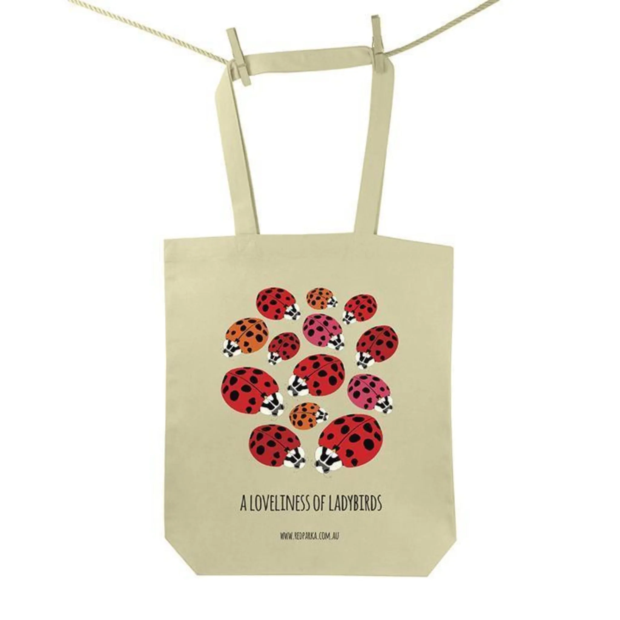 Red Parka Tote Bags - Various Designs