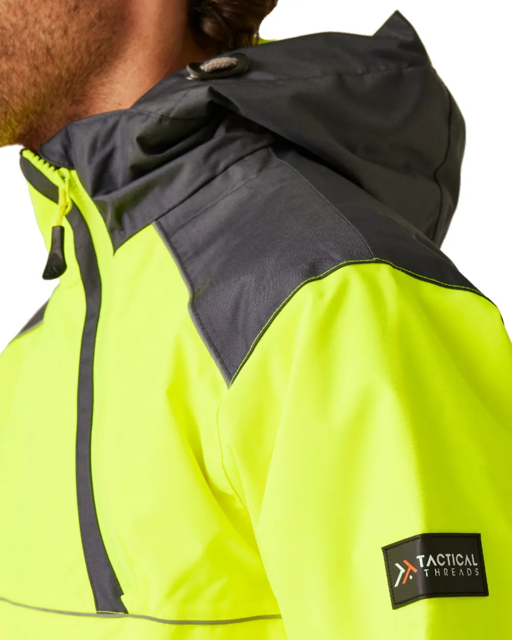 Regatta Mens Hi-Vis Waterproof Reflective Overhead Bomber Jacket