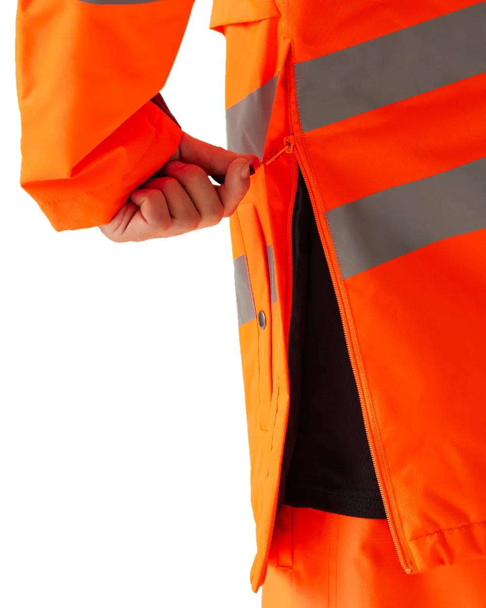 Regatta Mens Hi-Vis Waterproof Reflective Overhead Bomber Jacket