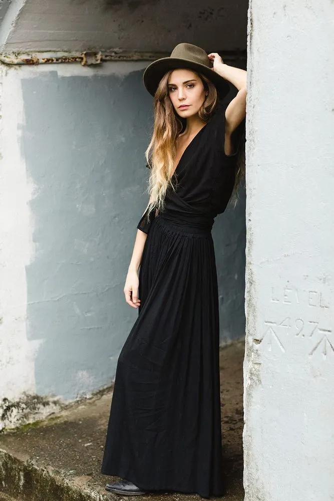 Sammy Maxi Skirt | Black