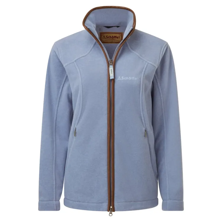 Schoffel Ladies Burley Fleece Jacket - Powder Blue