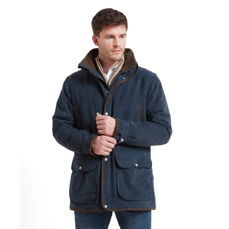 Schoffel Oundle Mens Country Waterproof Coat - Navy