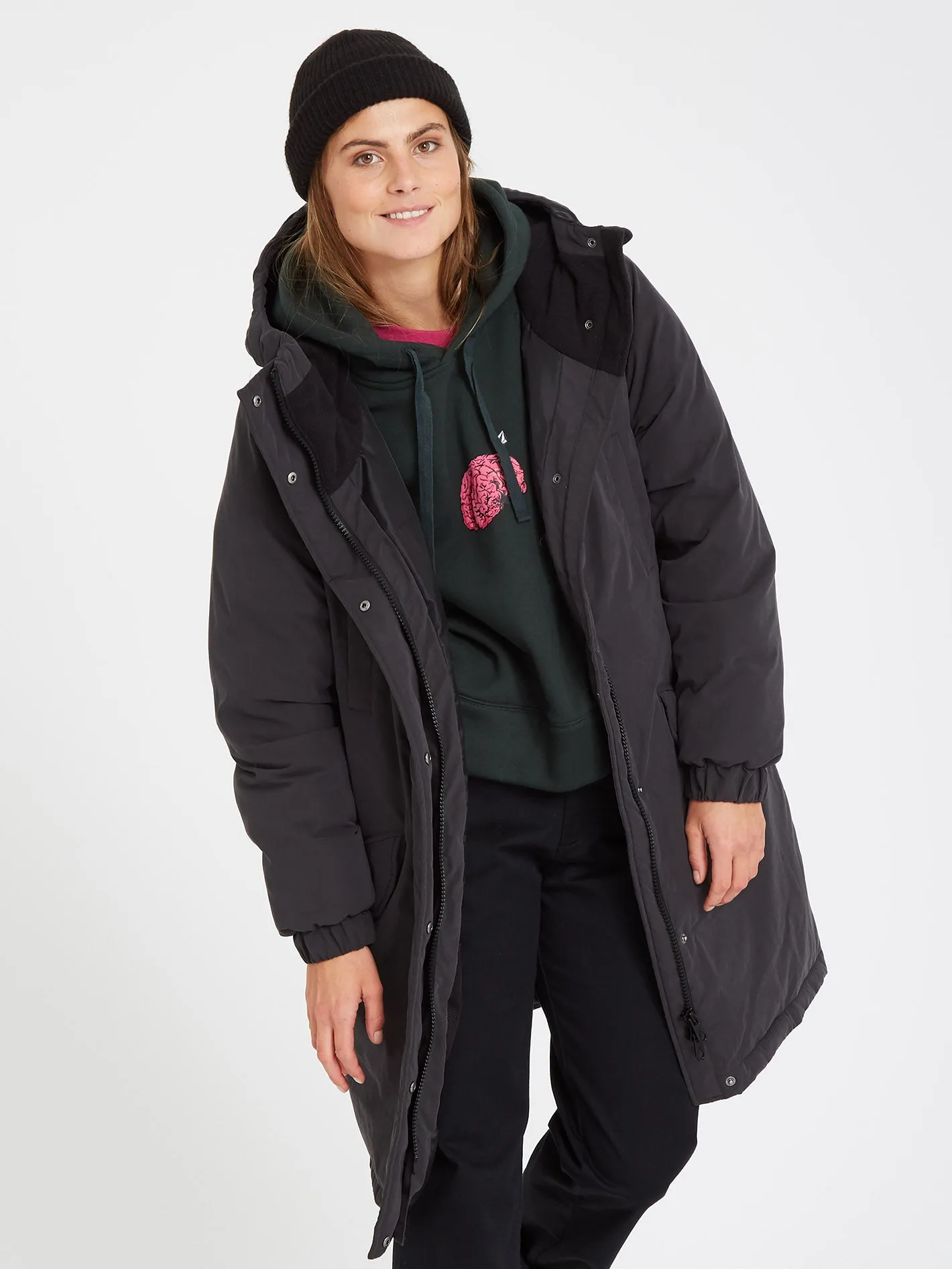 Sleepi Puff Parka - Black