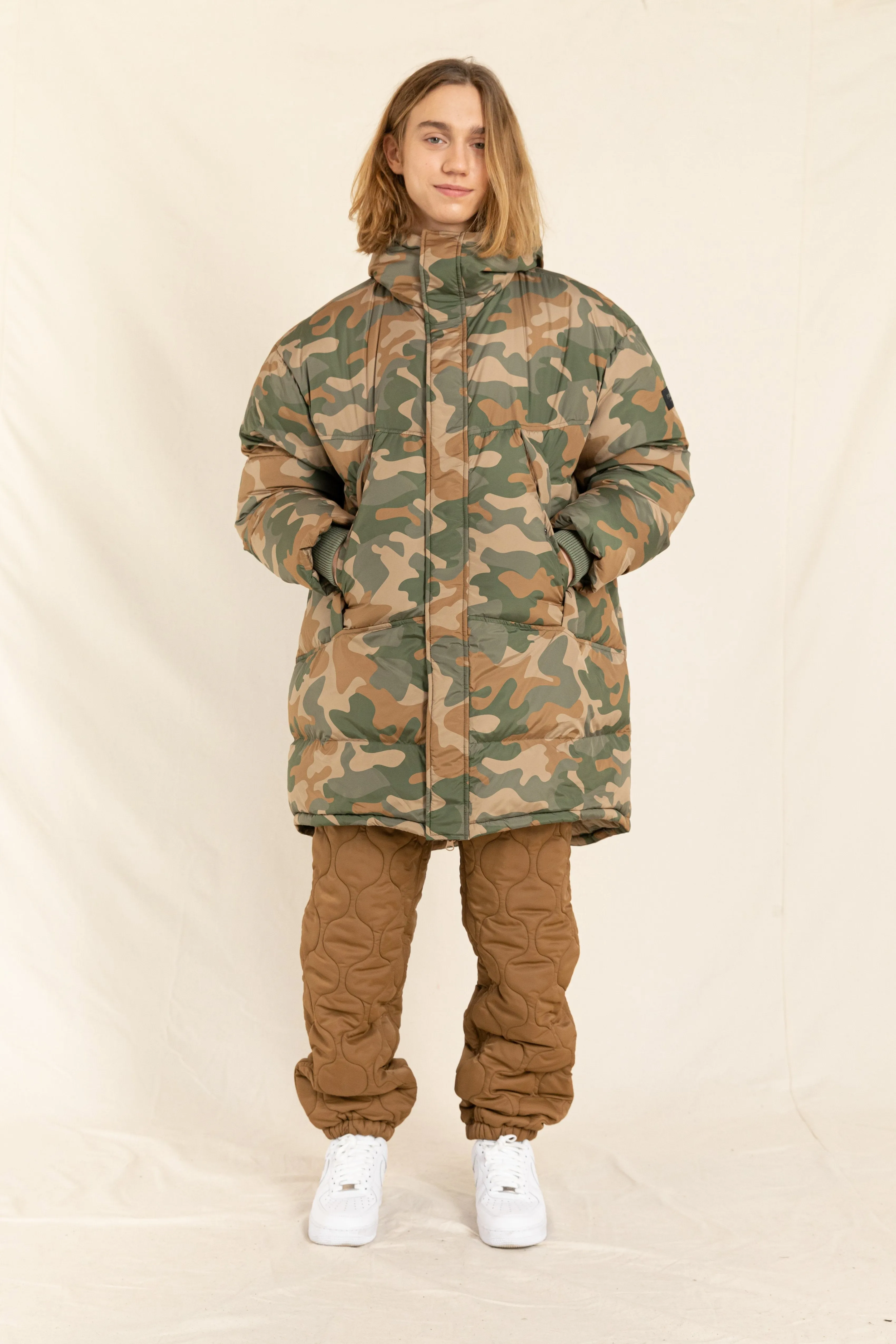 SNOWMUCH Earth Camo - Down Parka