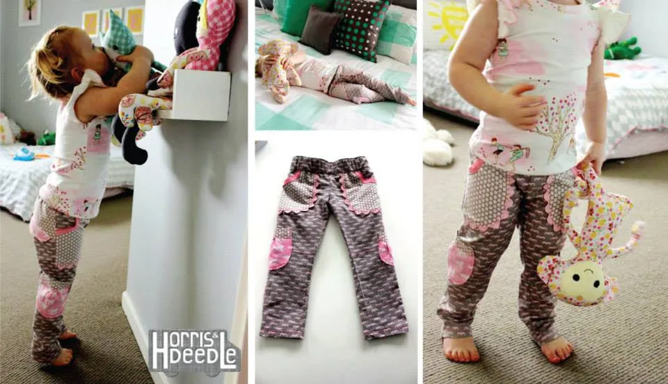 Sweetheart Cargo Pants | Girls Sewing Pattern