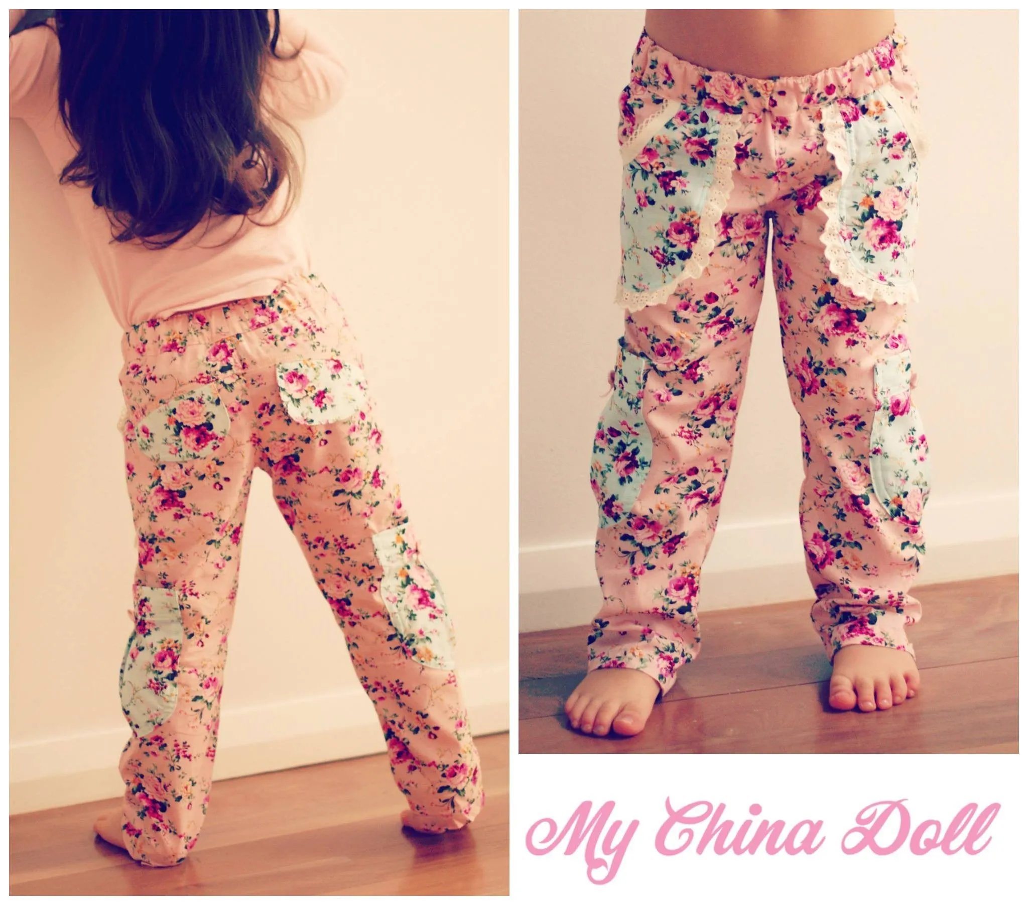 Sweetheart Cargo Pants | Girls Sewing Pattern