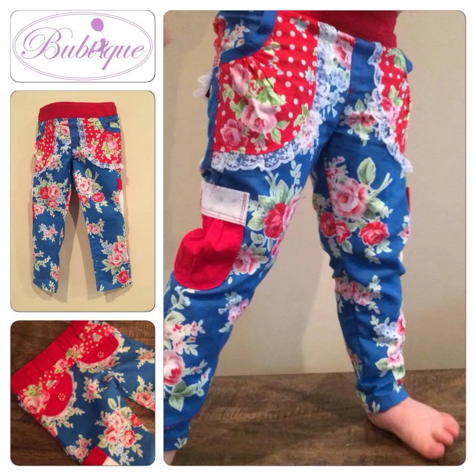 Sweetheart Cargo Pants | Girls Sewing Pattern