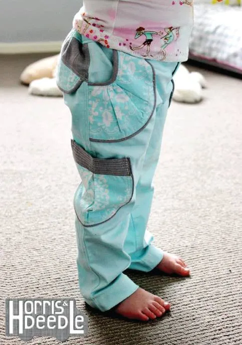 Sweetheart Cargo Pants | Girls Sewing Pattern