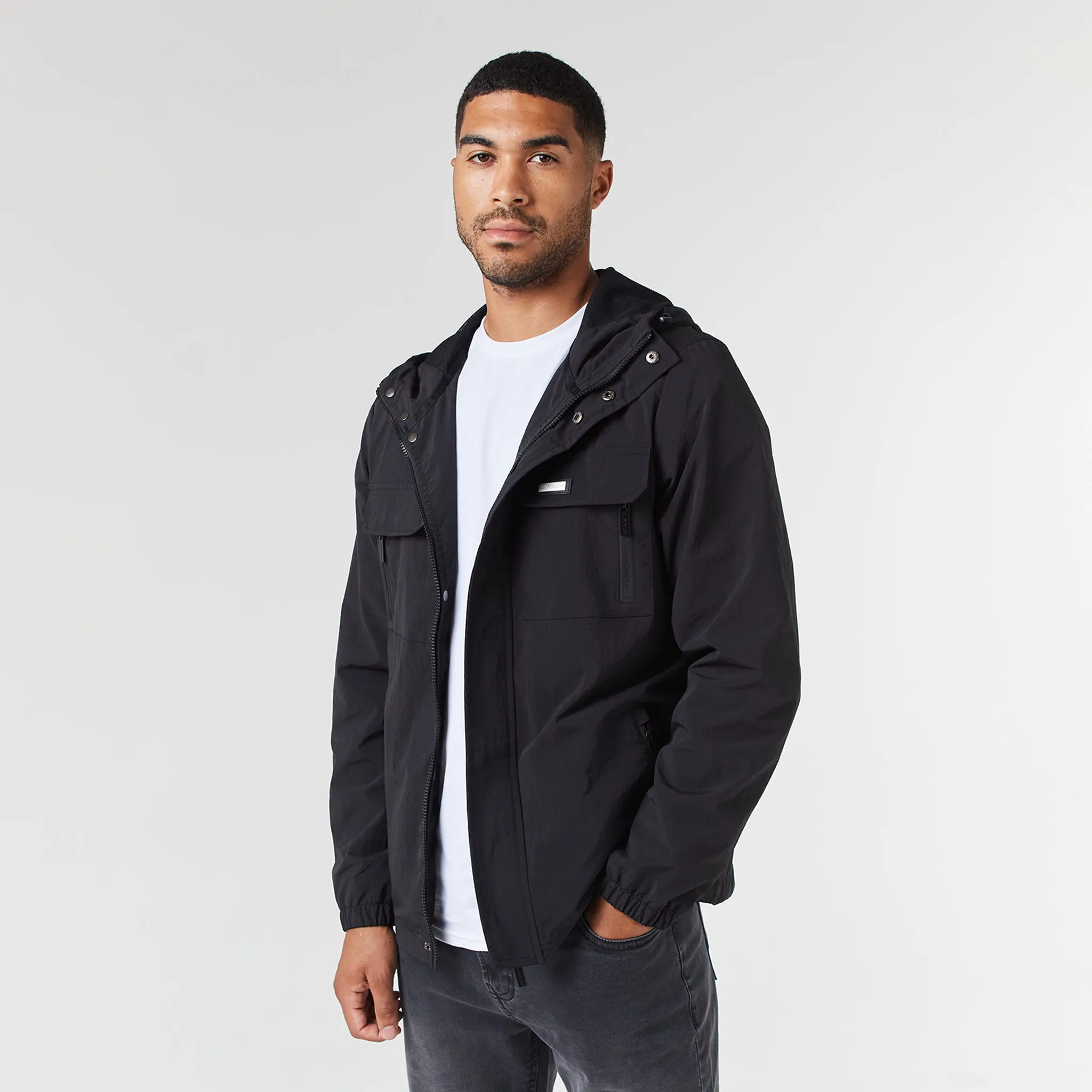 Tech Utility Jacket | Black