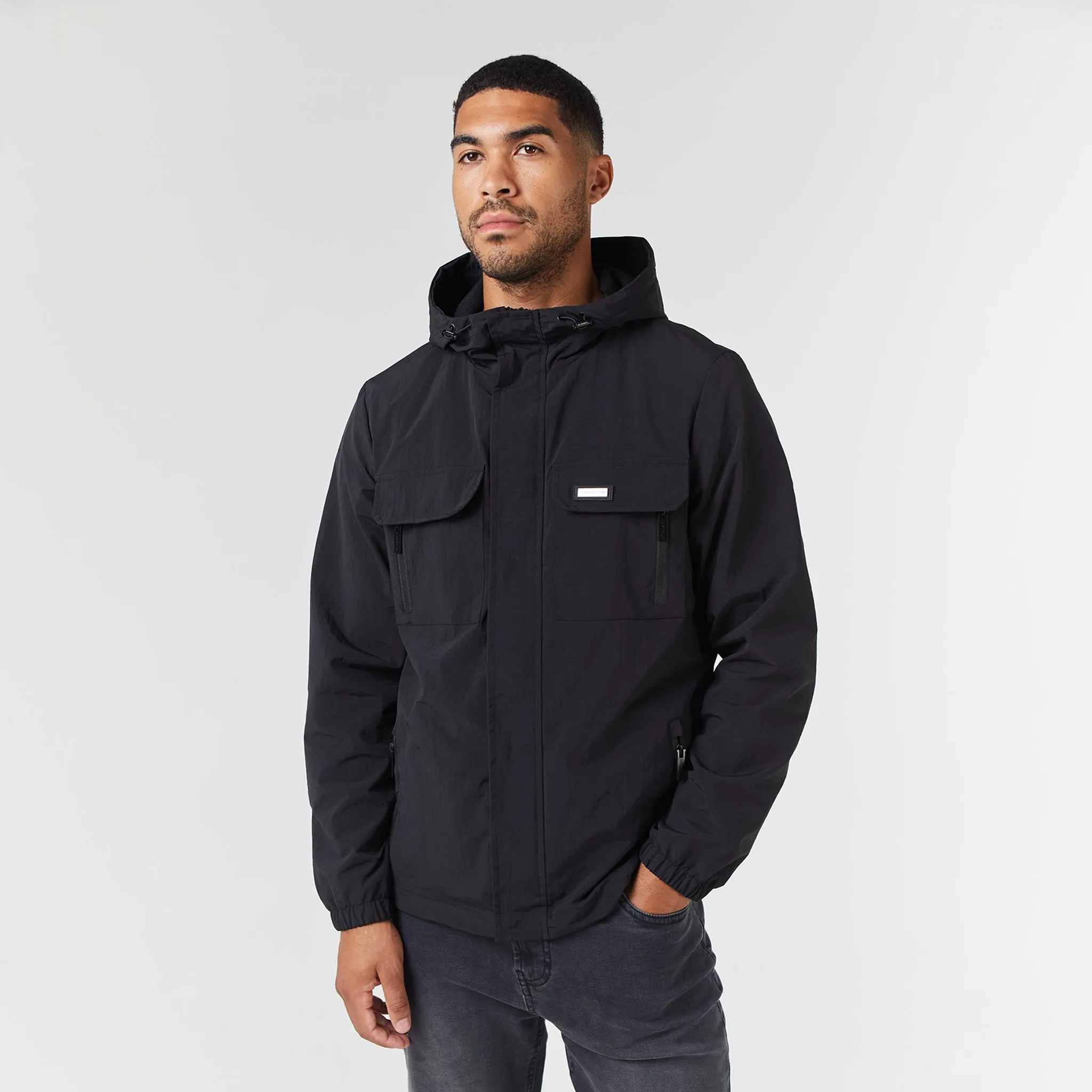 Tech Utility Jacket | Black