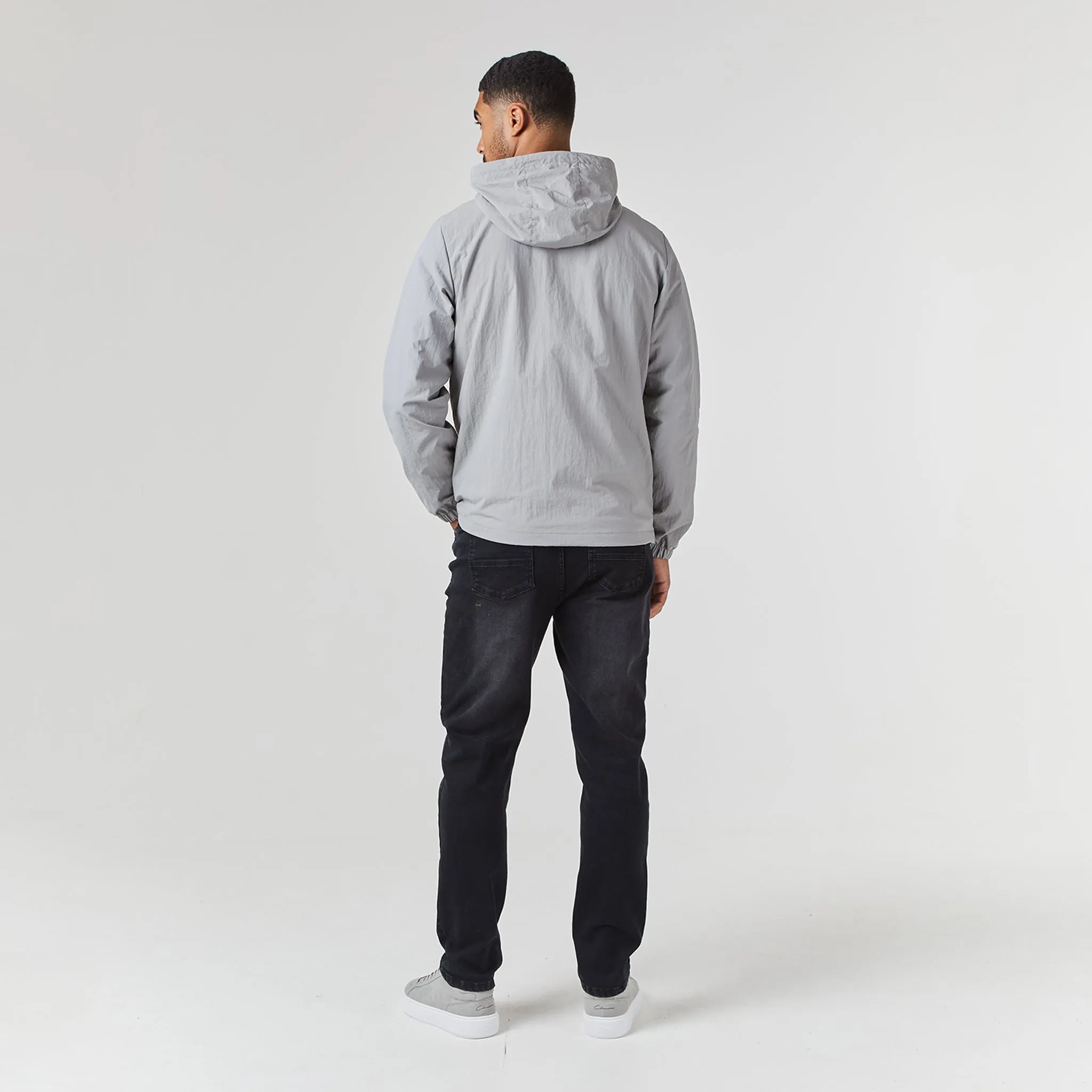 Tech Utility Jacket | Ice Grey