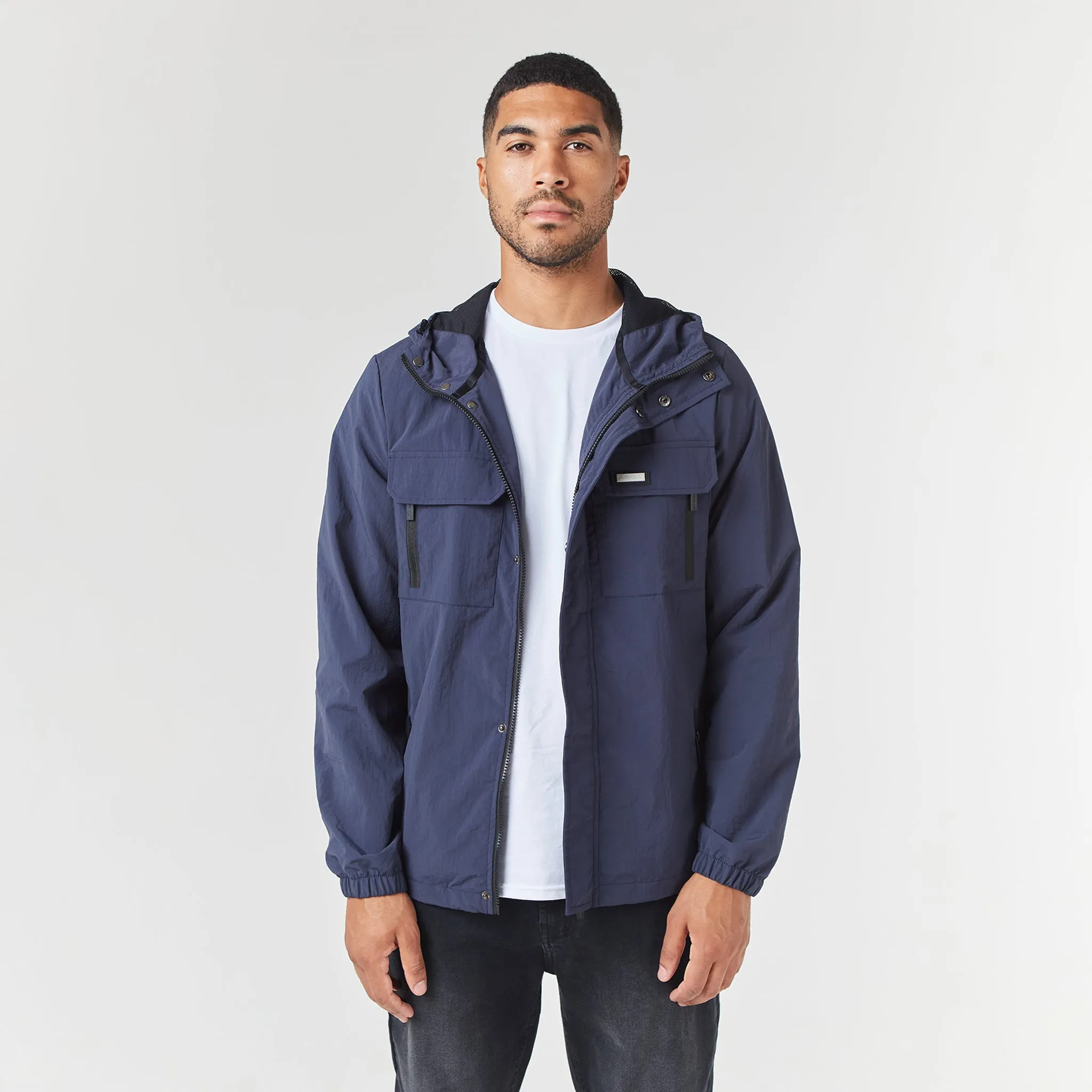 Tech Utility Jacket | Navy