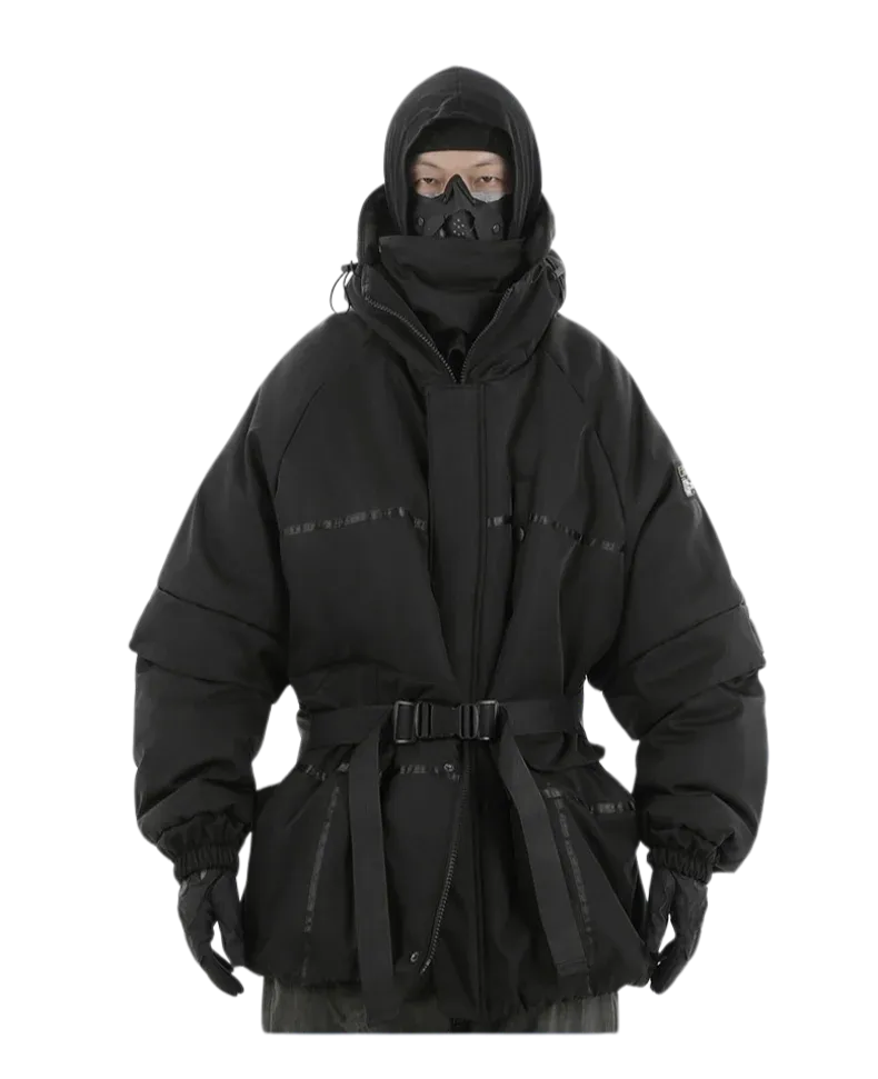 Techwear "Blackout" Winter Parka