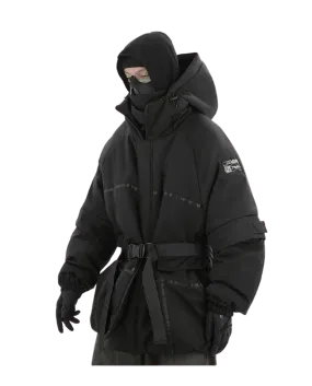 Techwear "Blackout" Winter Parka