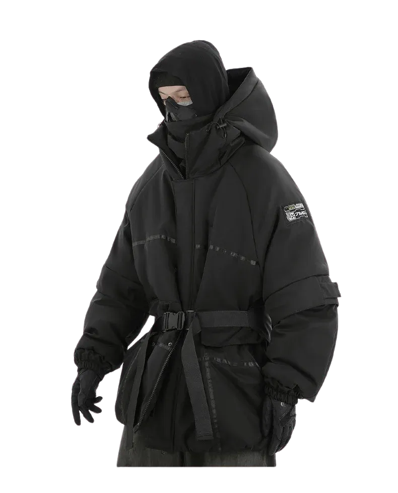 Techwear "Blackout" Winter Parka