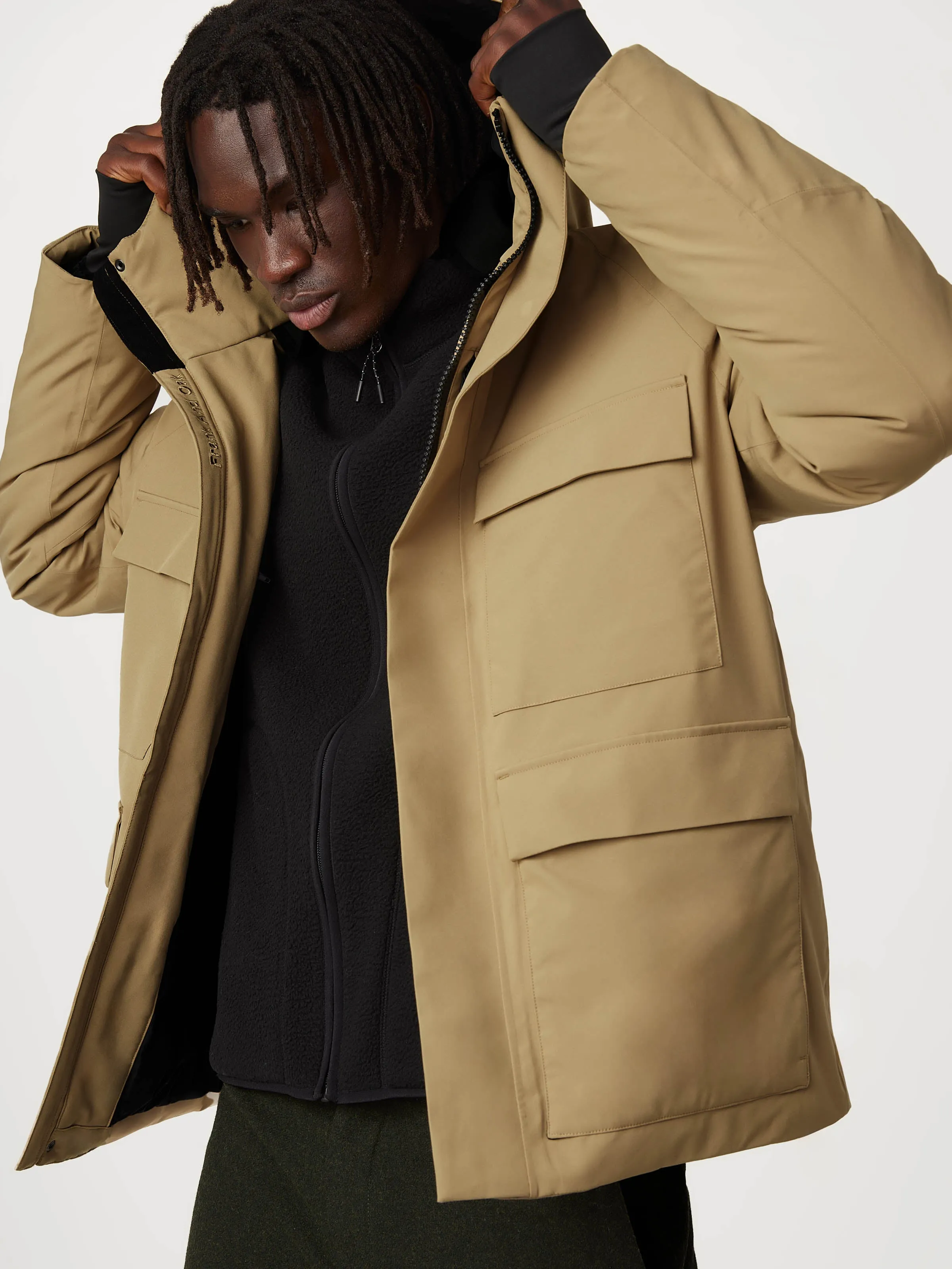 The Capital Field Parka in Deep Spelt