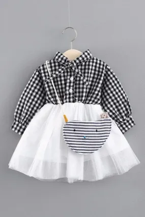 Toddler's Gingham Dress