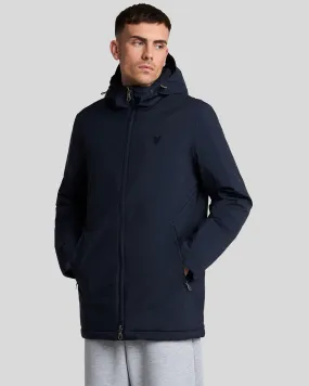 Tonal Eagle Padded Parka Shell Jacket