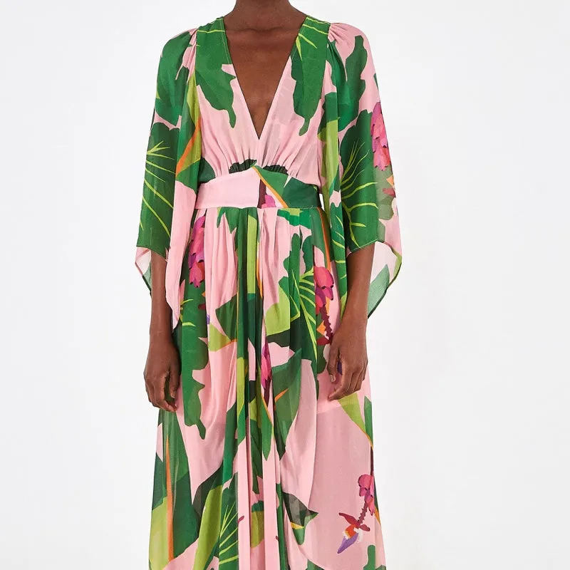 Tropicalistic Maxi Dress