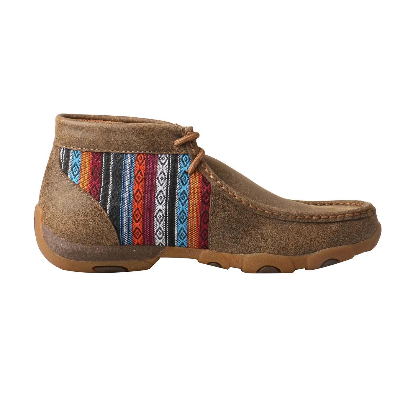 Twisted X Women's Chukka Driving Moc - Bomber/Multi WDM0105