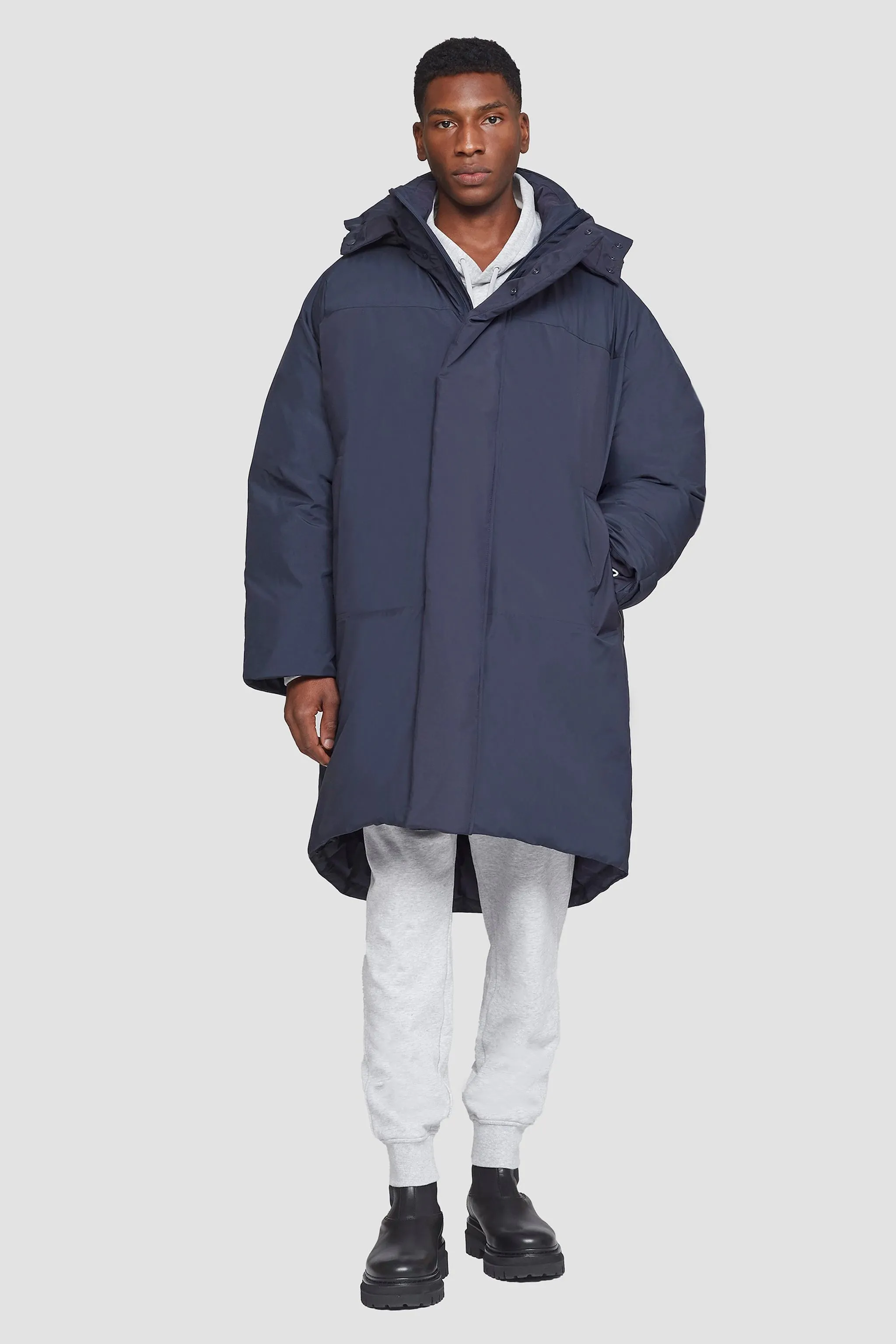 Unisex Duvet Oversized Parka