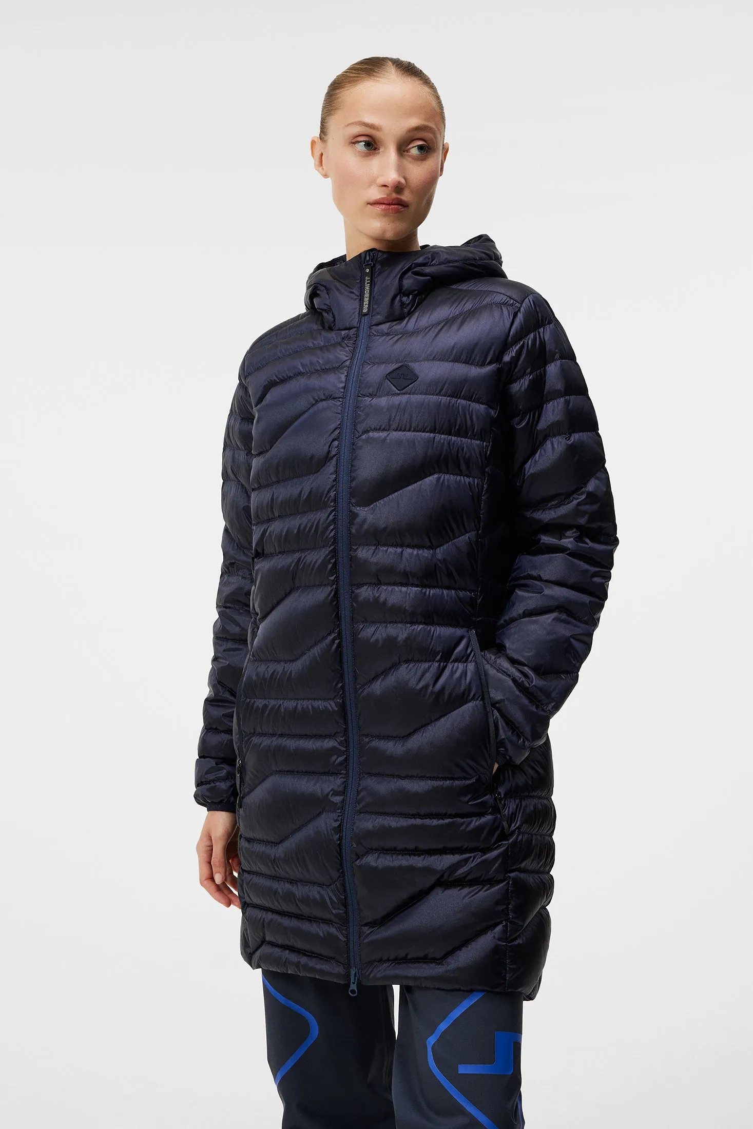 W Cliff Light Down Parka / JL Navy