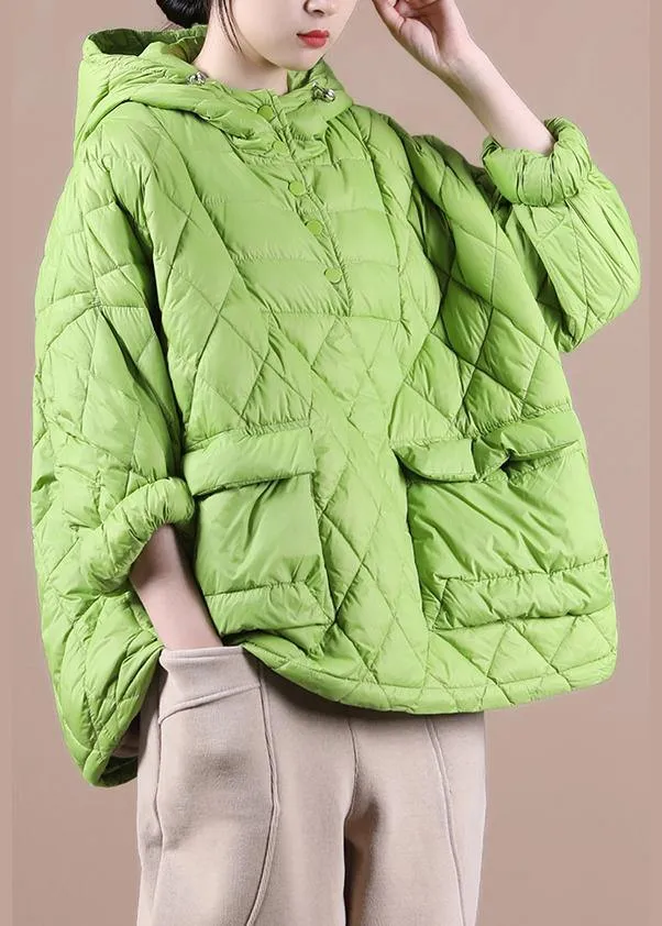 Winter Clothes 2021 Green New Women Loose Large Size Cotton Coat